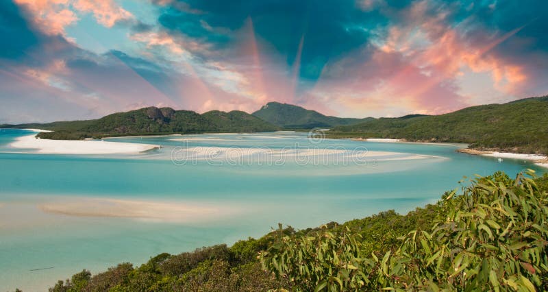 Colors of Whitehaven Beach, Australia