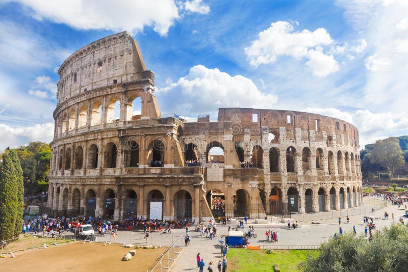 Colosseum en Roma, Italia