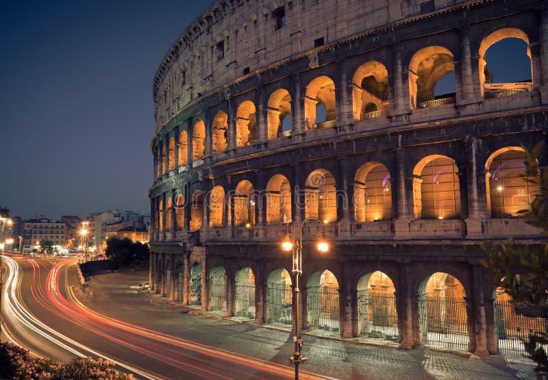 Colosseum la nuit