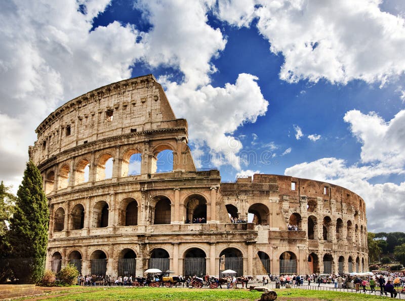 Colosseum, Rome royalty free stock images