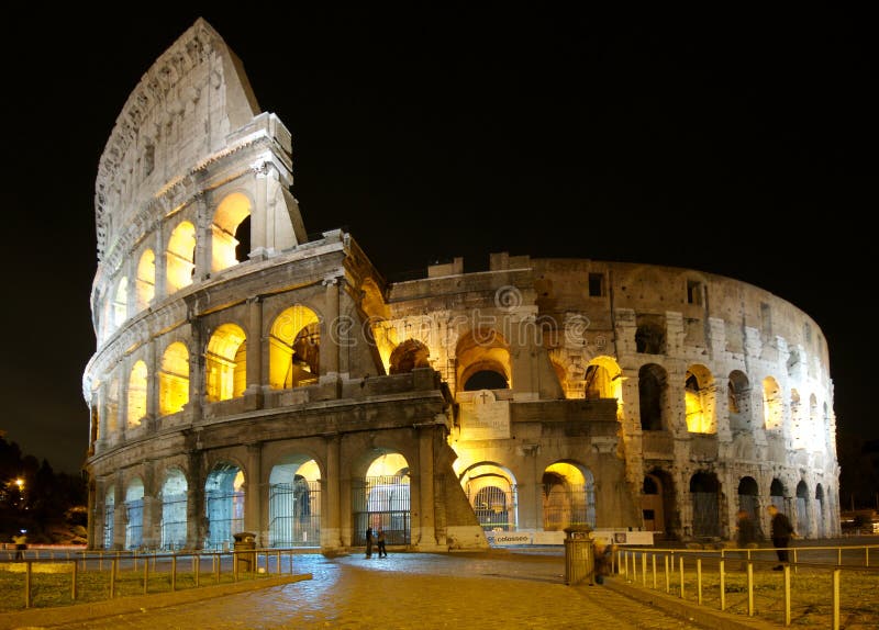 Rom in der nacht.