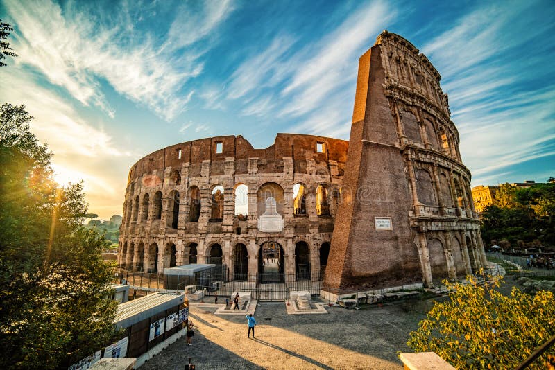 Colosseum before Sunset, Rome, Italy. Colosseum before Sunset, Rome, Italy