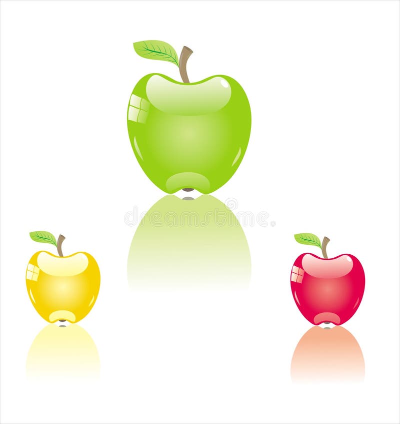 Colour apples