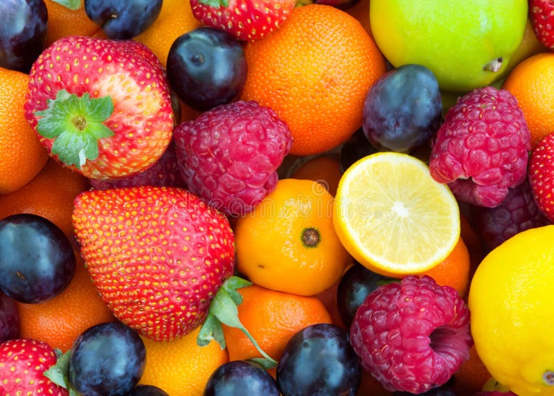 Colour fruits mix ai stock illustration. Illustration of cuisine