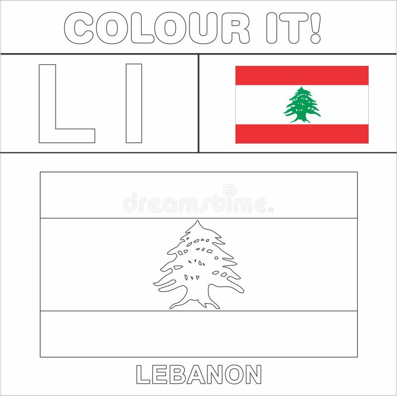 lebanon map clipart for kids