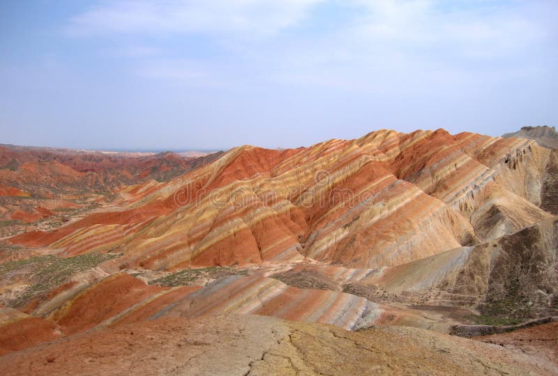 Colour mountain-2 stock image. Image of china, colour - 4805771