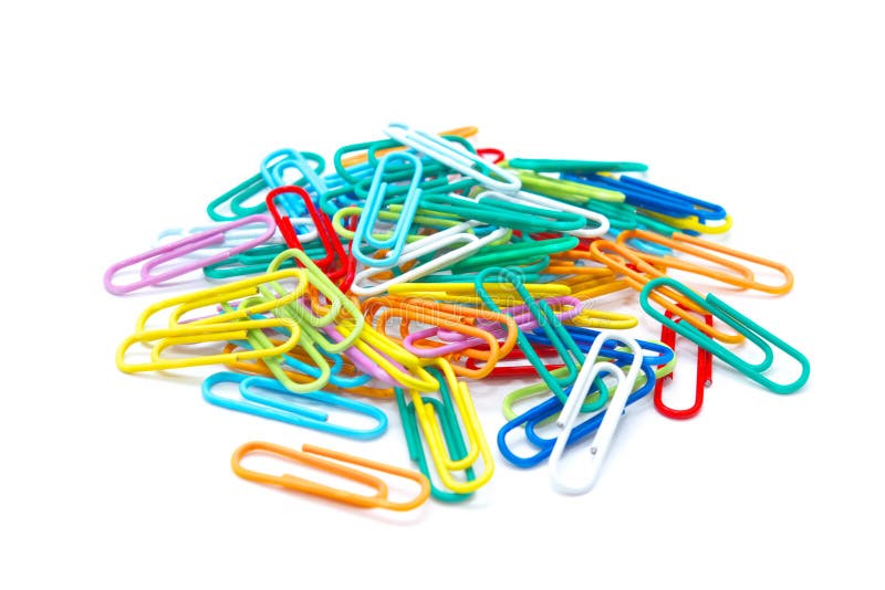 Colour paperclips