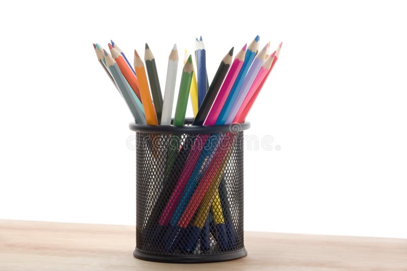 Creioane colorate royalty free stock images