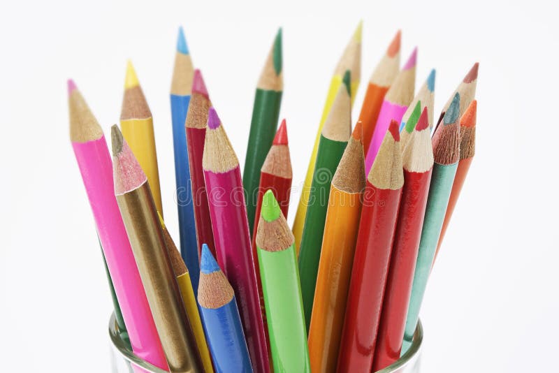 Creioane colorate royalty free stock images