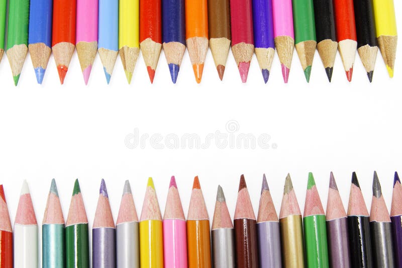 Creioane colorate royalty free stock image