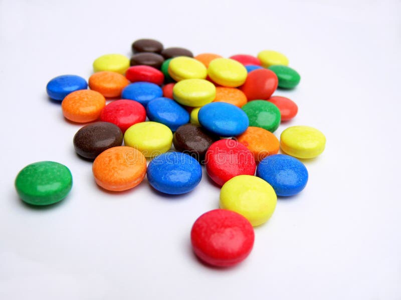 Colour sweets