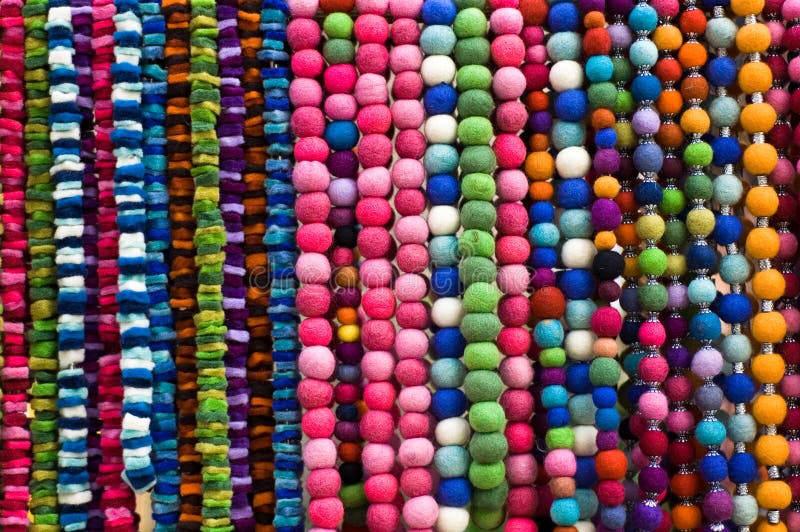 Coloured beads stock image. Image of bijou, beads, close 15364747