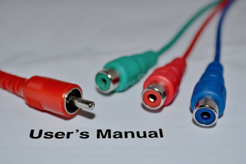 Coloured cables disconnected