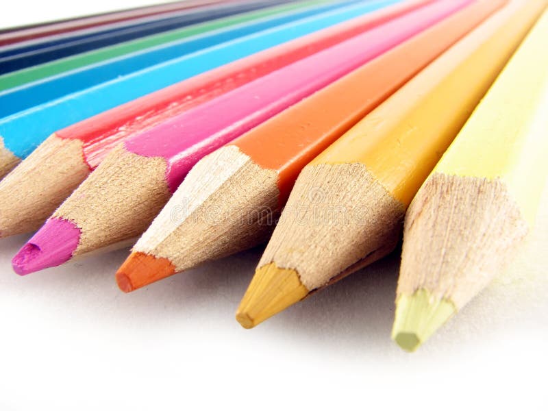 Coloured pencils