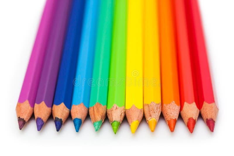 Coloured pencils