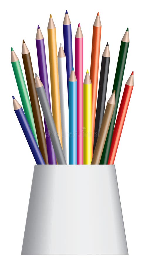 Colour Pens Stock Illustrations – 563 Colour Pens Stock