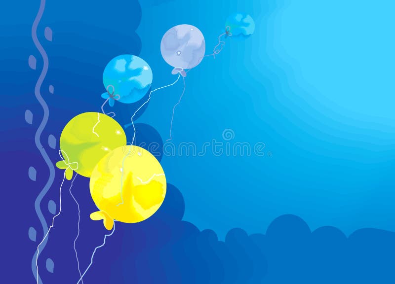 Colourful balloons