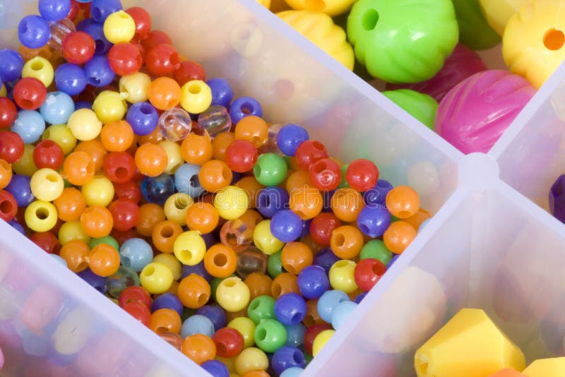 Arts and Crafts Beads stock image. Image of color, bead 3623791