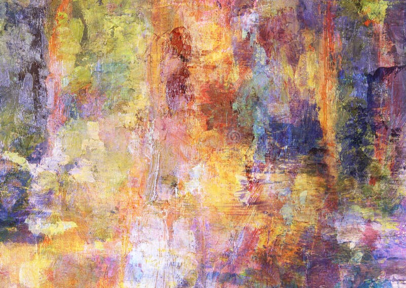 Colourful Brezentowego Abstrakcjonistycznego obrazu Grunge Ciemna Ośniedziała Zniekształcająca Rozpadowa Stara tekstura dla jesie obrazy stock