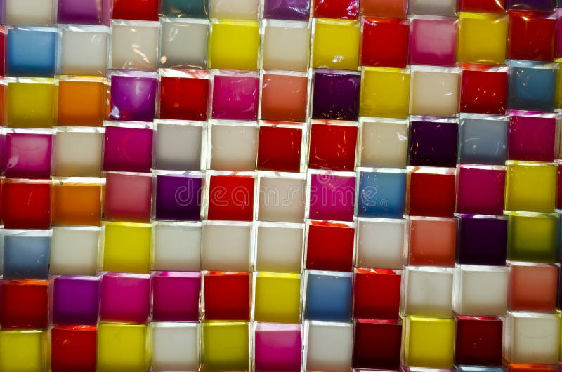 Colourful glass wall stock photo. Image of colorful, crystal 24347078