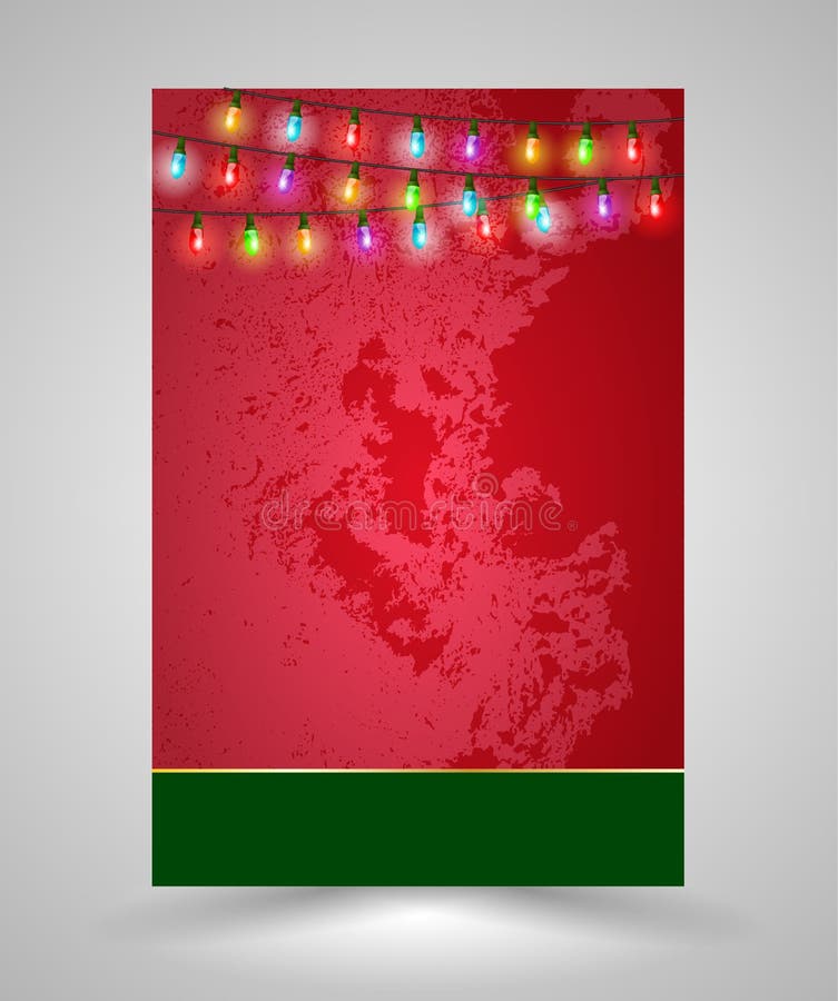 Colourful Glowing Lights with texture royalty free illustration