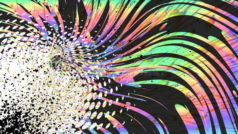 Colourful grunge abstract background, rainbow gradient, vector royalty free illustration