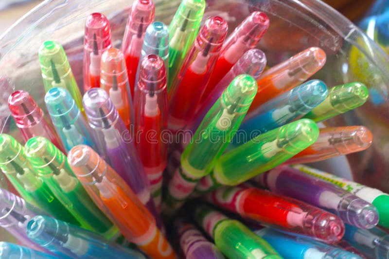 Colourful pencils stock photos Colourful pencils stock photos