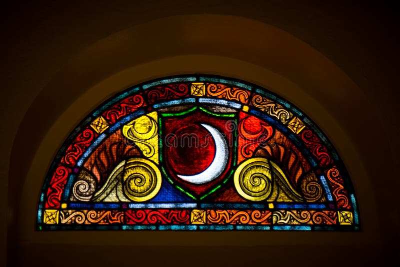 Window from the church royalty free stock photography Window from the church royalty free stock photography