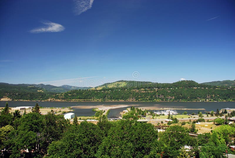 Columbia River view stock photo. Image of daylight, large 2541998