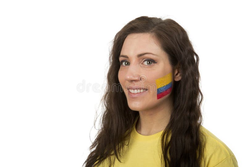 Columbian Girl stock photo. Image of brazil, portrait - 37610034