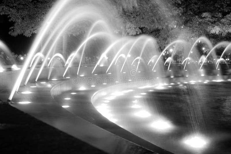 Columbus Circle Fountain stock foto Columbus Circle Fountain stock foto
