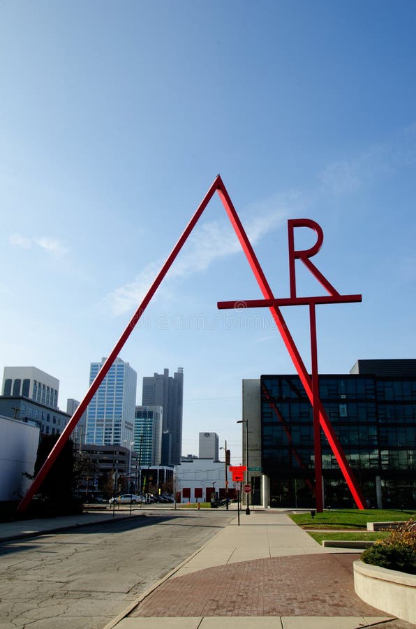 Colégio de Arte e Design de Columbus - Columbus, Ohio fotografia de stock royalty free