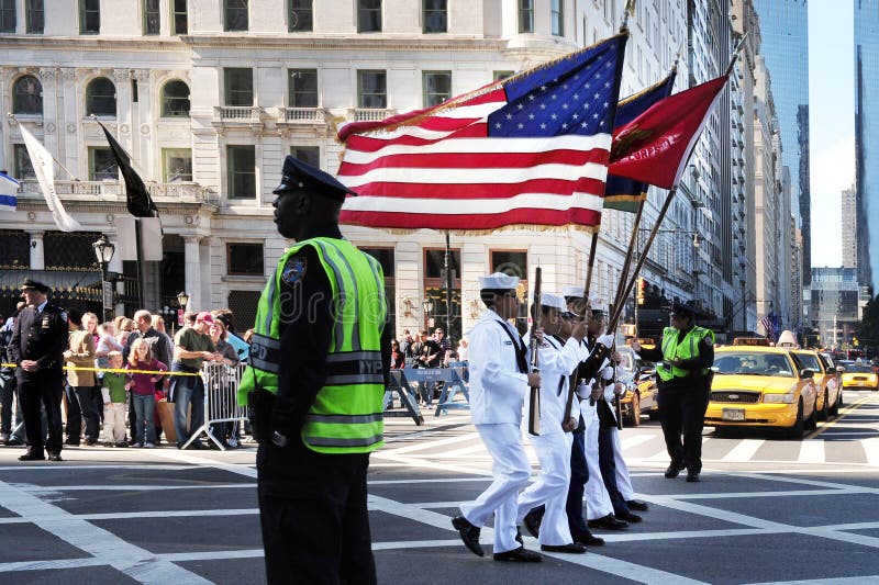 Columbus Day Parade in New York City Editorial Image Image of