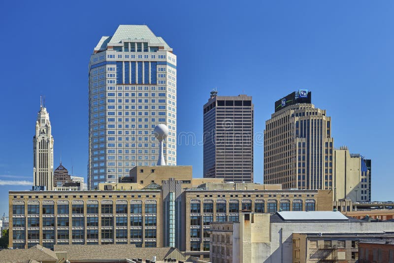 Columbus, Ohio editorial stock image. Image of downtown 92919869