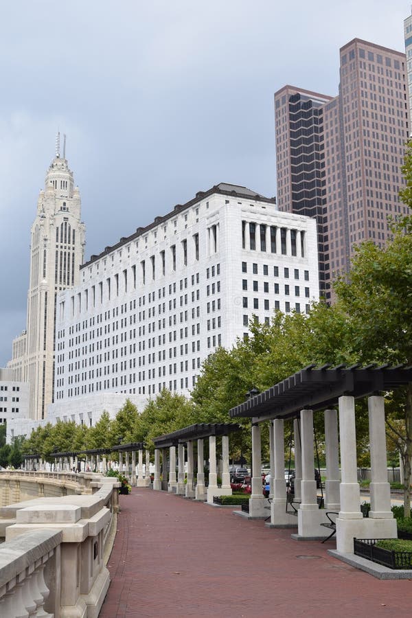 Columbus Ohio orageux images stock Columbus Ohio orageux images stock