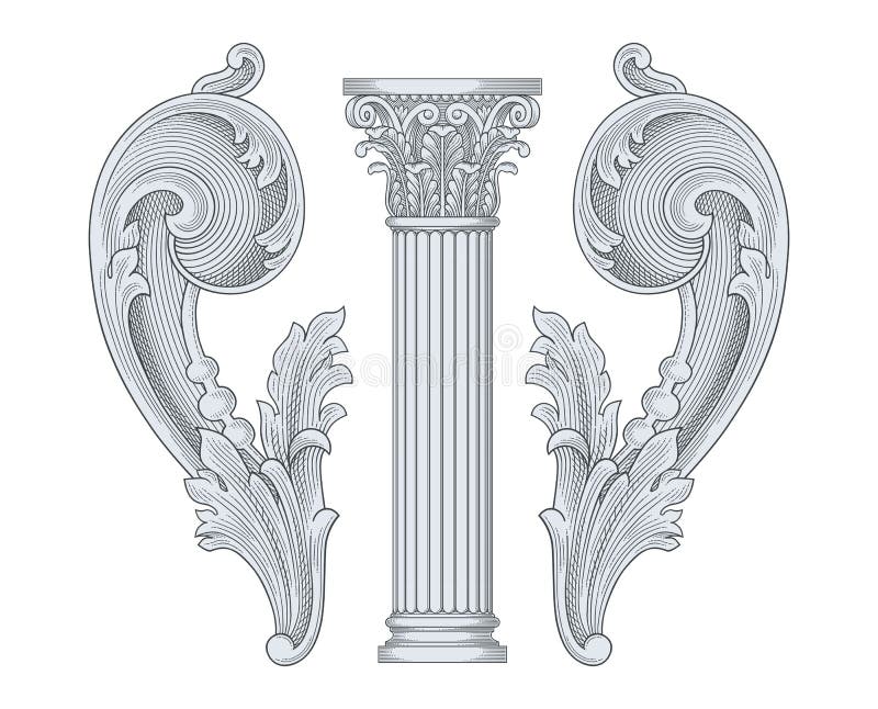 Column vector illustration
