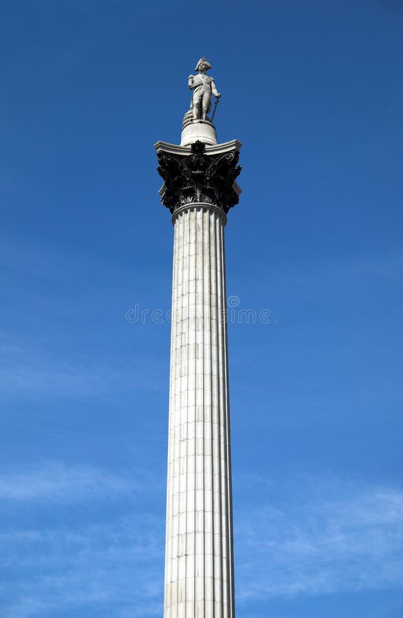 Columna de Nelsons fotografía de archivo libre de regalías Columna de Nelsons fotografía de archivo libre de regalías