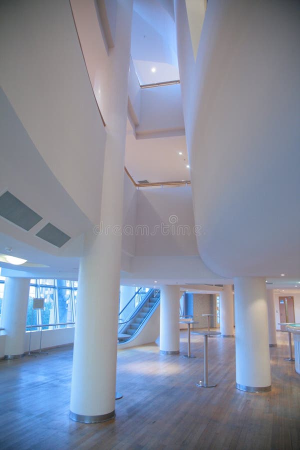 Columns in hall