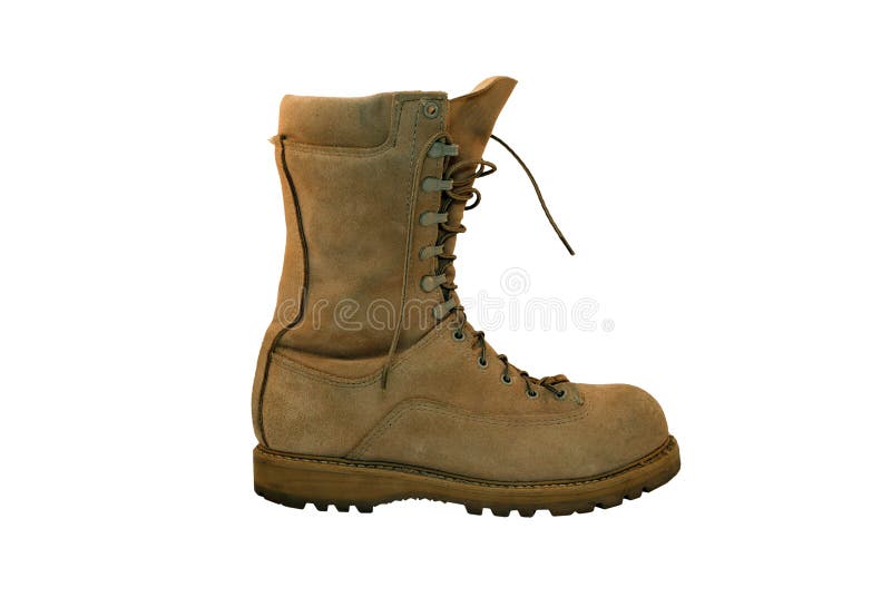 Combat Boot royalty free stock images