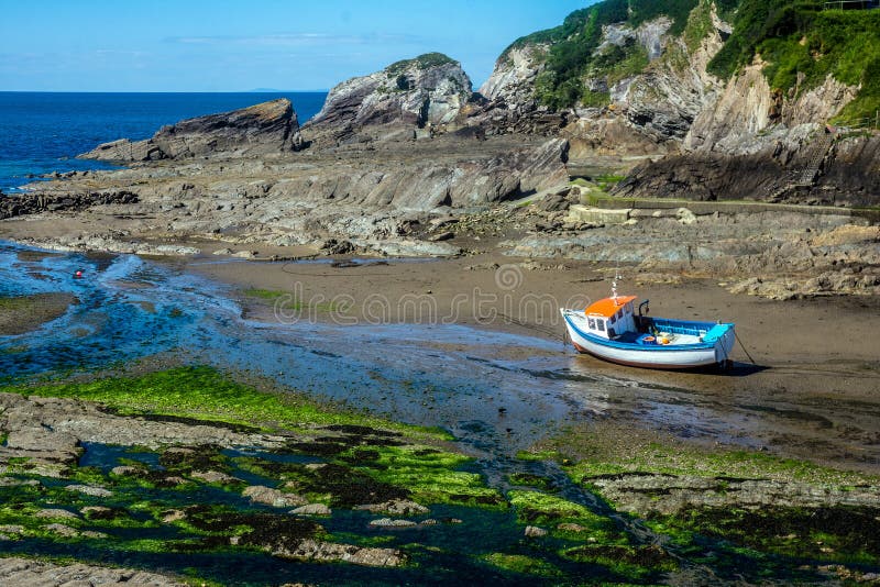 Combe Martin, Devon, England Stock Image - Image of environment, copy
