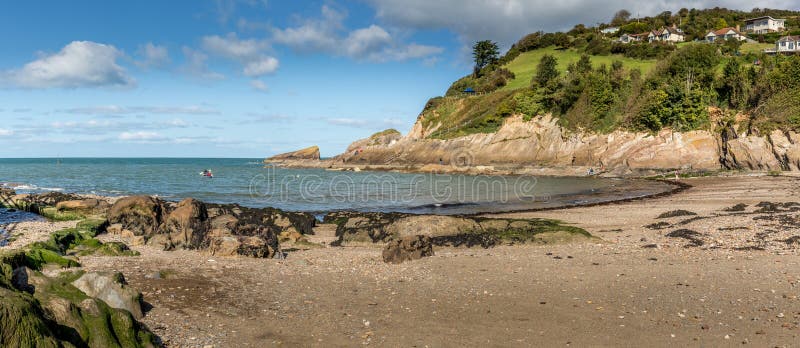 Combe Martin Beach Devon England Stock Photos - Free & Royalty-Free