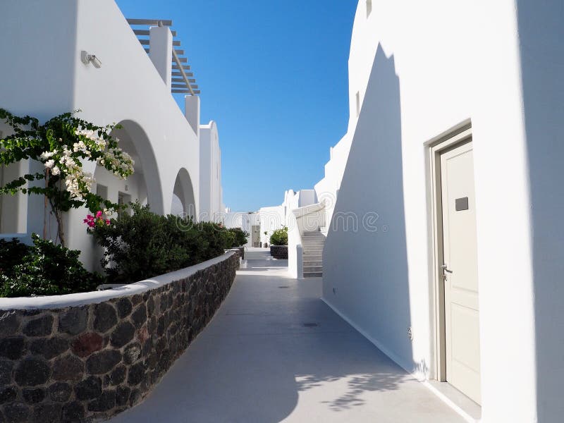 Arquitectura Griega Moderna, Pueblo Bali, Rethymno, Creta, Grecia