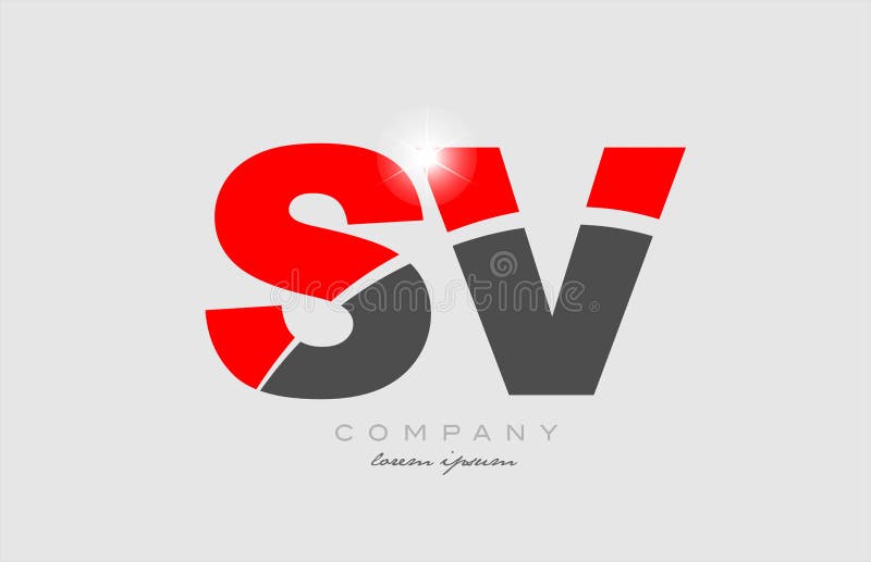 Initial Logo Letter VL With Heart Shape Red Colored, Logo Design