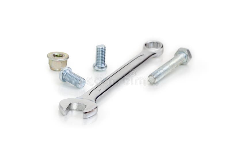 Combination Wrench among of Bolts, Screws, Nuts at Selective Fo Stock