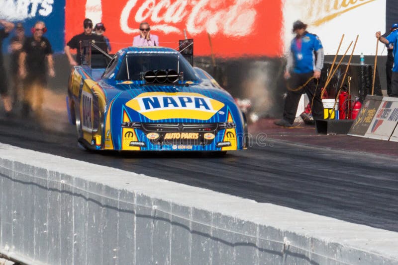 Combustibile Dragsters della cima di NHRA fotografia stock Combustibile Dragsters della cima di NHRA fotografia stock