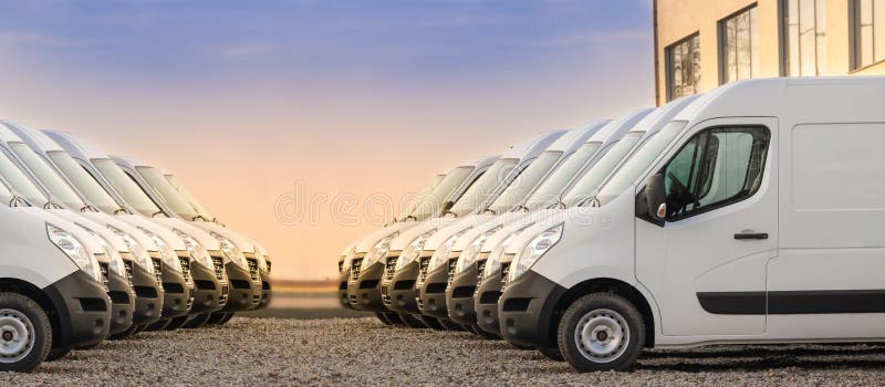 delivery vans