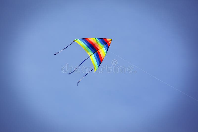 Cometa clásica del arco iris imágenes de archivo libres de regalías Cometa clásica del arco iris imágenes de archivo libres de regalías