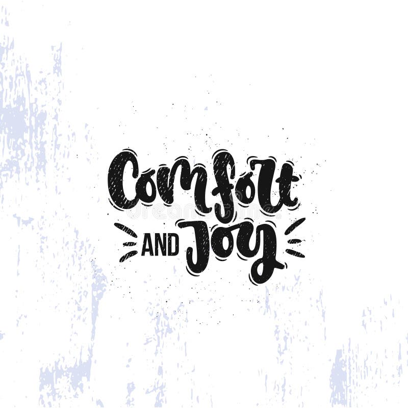 Comfort en vreugde