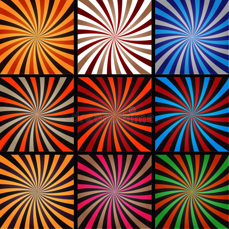 Comic book explosion superhero pop art style colored radial lines background.