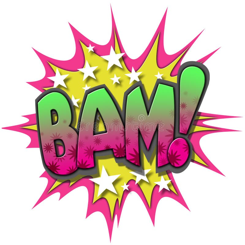 Comic Book Illustration stock illustration